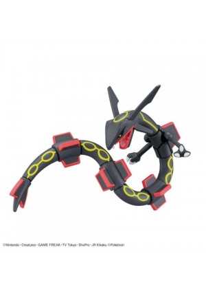 Model Kit Pokemon Plamo Collection Select Series Par Bandai - Shiny Rayquaza